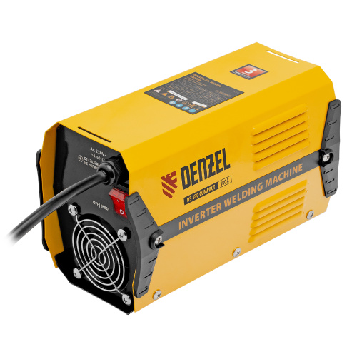Аппарат инверторный дуговой сварки DS-180 Compact, 180 А, ПВ 70%, диаметр электрода 1.6-4 мм Denzel по ценам производителя в Челябинске с доставкой по всей России
