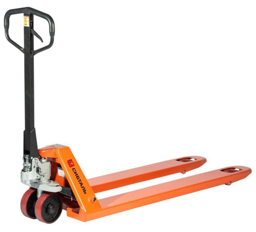 Гидравлическая тележка (рокла) ACR, 2,5 т, Вилы: 1500 Х 550, Сибталь, полиуретановые колеса по ценам производителя в Челябинске с доставкой по всей России