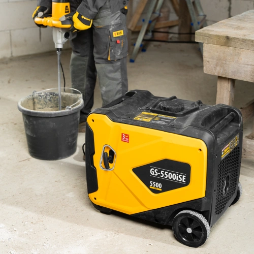 Генератор инверторный GS-5500iSE, 5,5 кВт, 230 В, закрытый корпус,электростартер Denzel по ценам производителя в Челябинске с доставкой по всей России