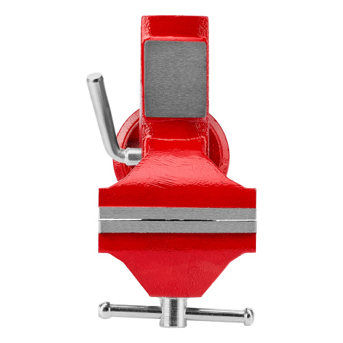 Тиски слесарные, 80 мм, настольные, поворотные, c наковальней MTX по ценам производителя в Челябинске с доставкой по всей России