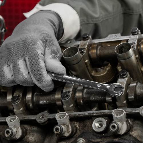 Набор ключей рожковых 12 шт, (6-32мм) CrV, EllipticaL зеркальное хромирование Matrix по ценам производителя в Челябинске с доставкой по всей России