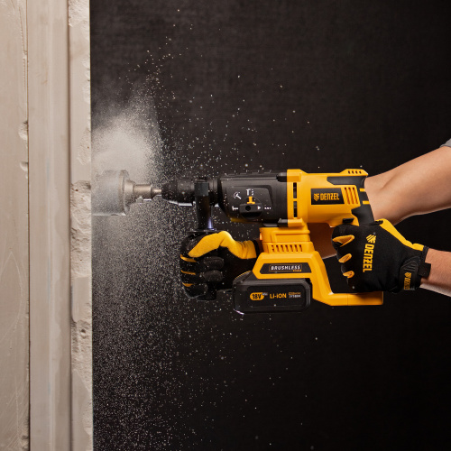 Перфоратор аккумуляторный BLRH-IB-26 Li-Ion, 18 В Denzel по ценам производителя в Челябинске с доставкой по всей России