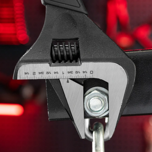 Ключ разводной, тонкие губки, фосфатированный, двухкомпонентная рукоятка, 300 мм, PRO Matrix по ценам производителя в Челябинске с доставкой по всей России