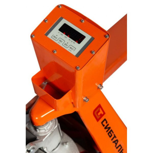 Гидравлическая тележка (рокла) ACR-ES c весами, 2,5 т, Вилы: 1150 Х 550, СибТаль, полиуретановые колеса по ценам производителя в Челябинске с доставкой по всей России