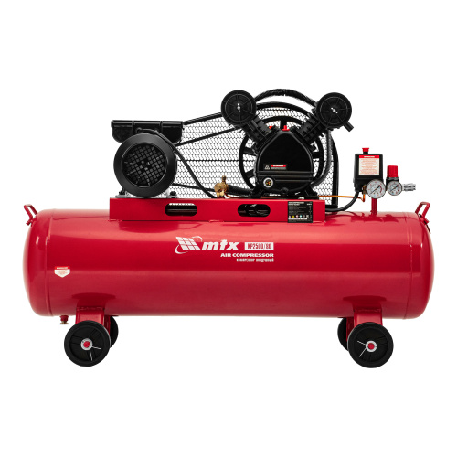 Компрессор воздушный ременный привод КР2500/80, 2,5 кВт, 80 литров, 420 л/мин МТХ по ценам производителя в Челябинске с доставкой по всей России