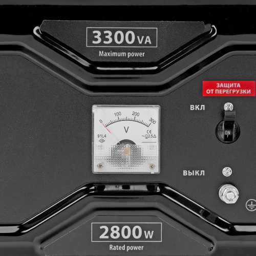 Генератор бензиновый RS-4000, 3,3 кВт, 230В, ручной стартер MTX по ценам производителя в Челябинске с доставкой по всей России