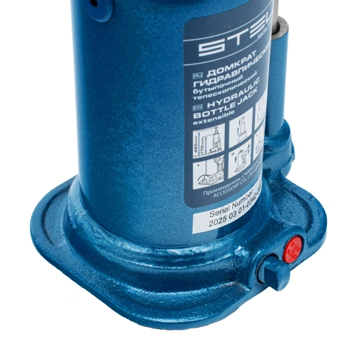 Домкрат гидравлический бутылочный телескопический, 4 т, подъем 170-420 мм Stels по ценам производителя в Челябинске с доставкой по всей России