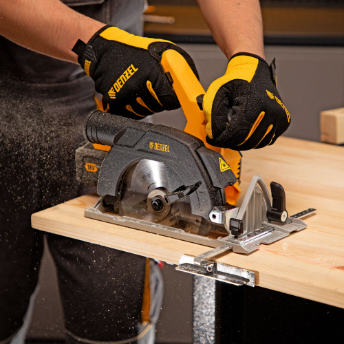 Пила циркулярная аккумуляторная бесщет. CCS-165, 18В Li-Ion Denzel по ценам производителя в Челябинске с доставкой по всей России