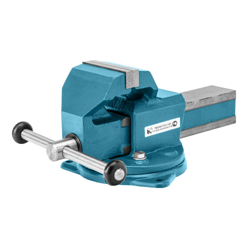 Тиски слесарные, 100 мм, поворотные (Глазов) по ценам производителя в Челябинске с доставкой по всей России