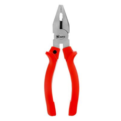 Плоскогубцы комбинированные Standard, 180 мм, шлифованные, пластмассовые рукоятки Matrix по ценам производителя в Челябинске с доставкой по всей России