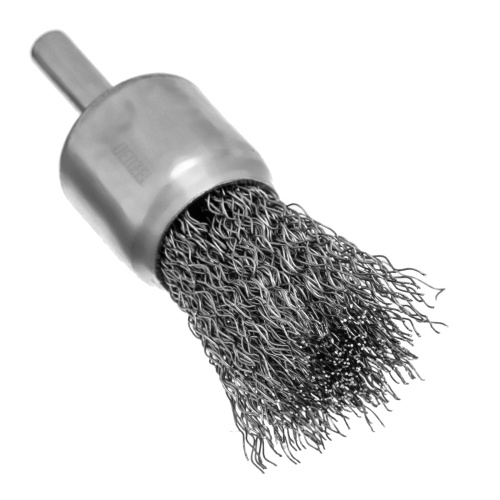 Набор щеток для дрели, 1 Плоская 50мм, 2 Чашки 25-50мм, шпилька, нерж. вит. проволока Denzel по ценам производителя в Челябинске с доставкой по всей России
