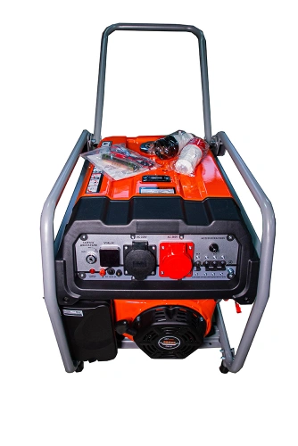 Генератор бензиновый 7,0 кВт 220В/380В с электростартером TOR KM9500HE по ценам производителя в Челябинске с доставкой по всей России