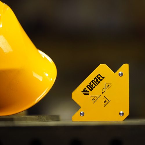 Фиксатор магнитный для сварочных работ, усилие 50 Lb Denzel по ценам производителя в Челябинске с доставкой по всей России