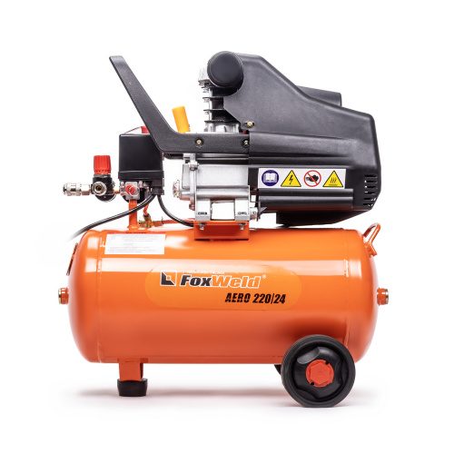 Компрессор масляный коаксиальный AERO 220/24 с комплектом купить в Москве с доставкой по всей России | ProtosMarket.ru