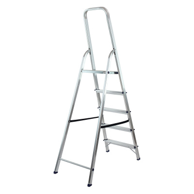 Стремянка усиленная, 5 ступеней, алюминиевая, MTX по ценам производителя в Челябинске с доставкой по всей России
