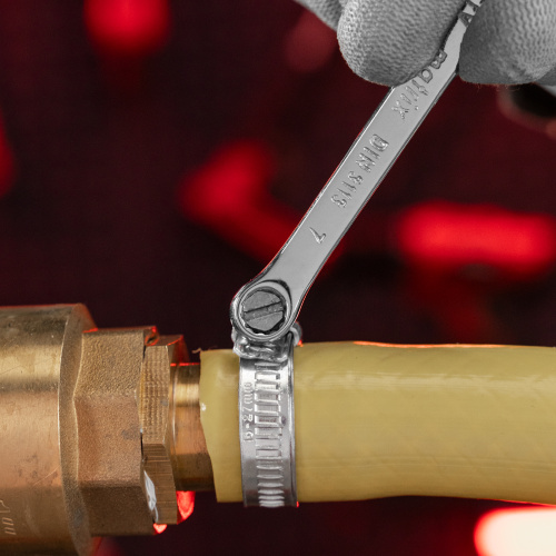 Ключ комбинированный, 7 мм, CrV, полированный хром Matrix по ценам производителя в Челябинске с доставкой по всей России