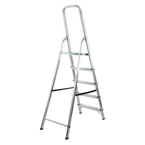 Стремянка усиленная, 5 ступеней, алюминиевая, MTX по ценам производителя в Челябинске с доставкой по всей России