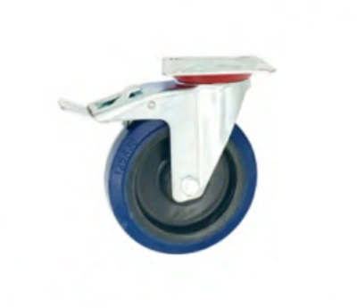 Колесо поворотное резина SRCLb 93 75 мм с тормозом (F) купить в Москве с доставкой по всей России | ProtosMarket.ru