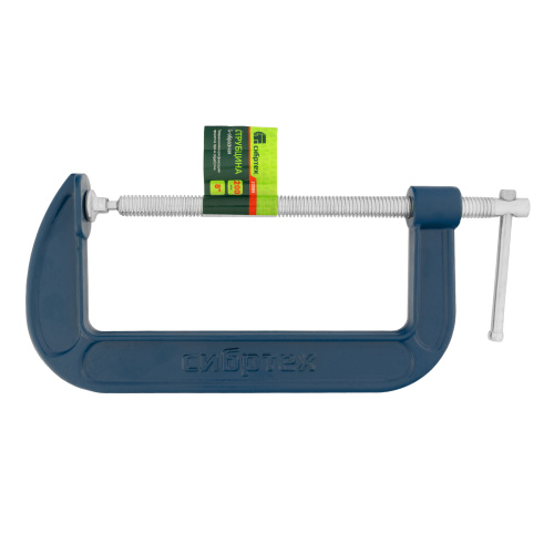 Струбцина G-образная, 200 мм Сибртех по ценам производителя в Челябинске с доставкой по всей России