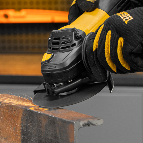 Машина шлифовальная угловая AG125-1500, 1500 Вт, 125 мм, 3000-11000 об/мин Denzel по ценам производителя в Челябинске с доставкой по всей России