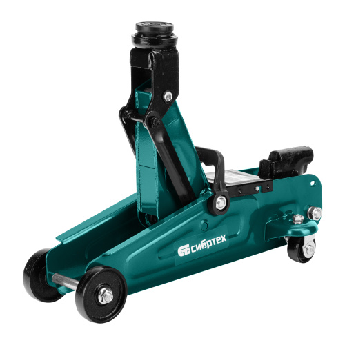 Домкрат гидравлический подкатной, 2 т, 135-320 мм, в пласт. кейсе Сибртех по ценам производителя в Челябинске с доставкой по всей России