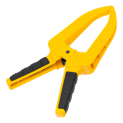 Струбцина клещеобразная, удлиненная 50 х 80 мм двухкомпонентные рукоятки Denzel по ценам производителя в Челябинске с доставкой по всей России