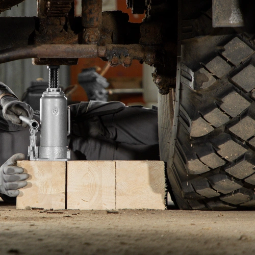 Домкрат гидравлический бутылочный, 12 т, высота подъема 230-465 мм Matrix по ценам производителя в Челябинске с доставкой по всей России