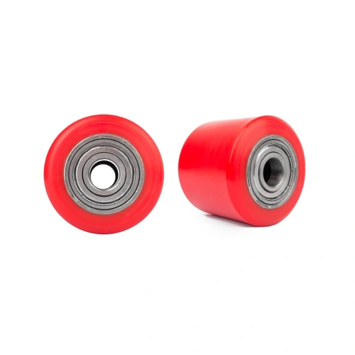 Колесо полиуретан 80х70 мм с подшипником для тележек и платформ BF/DF-III/RHP/AC/DF/CW2/PWH/CRA/CRO по ценам производителя в Челябинске с доставкой по всей России