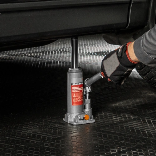 Домкрат гидравлический бутылочный, 2 т, h подъема 181-345 мм Matrix по ценам производителя в Челябинске с доставкой по всей России