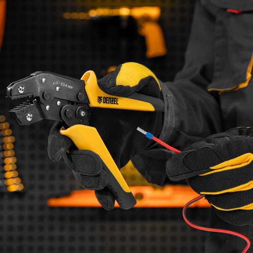 Клещи для обжима наконечников штыревых НШВ, НШВИ, НШВИ-2, 0,5-4 мм2 Denzel по ценам производителя в Челябинске с доставкой по всей России