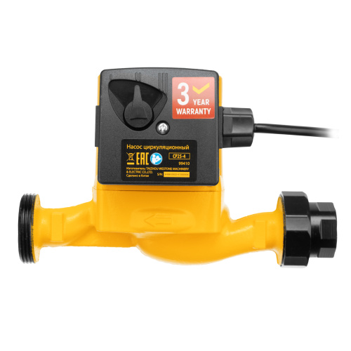 Циркуляционный насос CP25-4, напор 4 м, 50 л/мин, 1 м кабель, монт. длина 180 мм Denzel по ценам производителя в Челябинске с доставкой по всей России