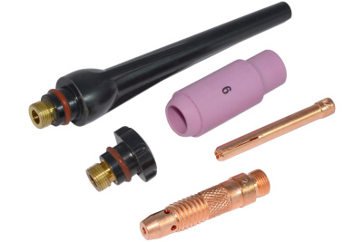 Горелка сварочная TIG  с газовым охлаждением WP-17 (2-pin, 4м) / Torch for TIG welding по ценам производителя в Челябинске с доставкой по всей России