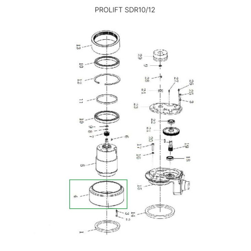 Ведущее колесо для штабелеров SDR 1-1,2 т, SD15, SD15L, SK15 по ценам производителя в Челябинске с доставкой по всей России