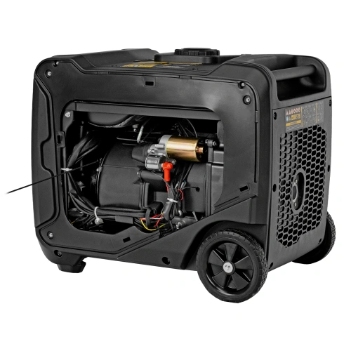 Генератор инверторный GS-5500iSE, 5,5 кВт, 230 В, закрытый корпус,электростартер Denzel по ценам производителя в Челябинске с доставкой по всей России