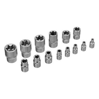 Набор головок Torx , 14 предметов, 1/4, 3/8, 1/2 Stels по ценам производителя в Челябинске с доставкой по всей России