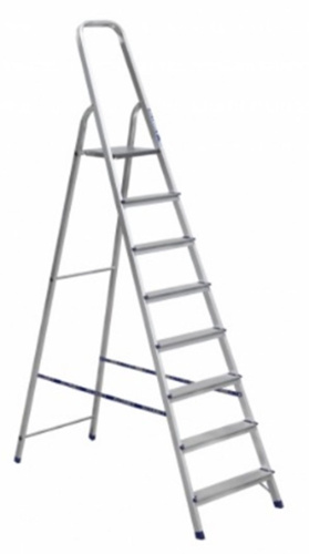 Стремянка алюминиевая односторонняя TOR SL8 по ценам производителя в Челябинске с доставкой по всей России