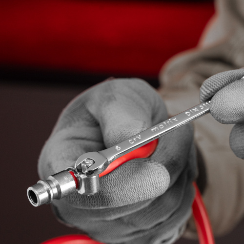 Ключ комбинированный, 6 мм, CrV, полированный хром Matrix по ценам производителя в Челябинске с доставкой по всей России