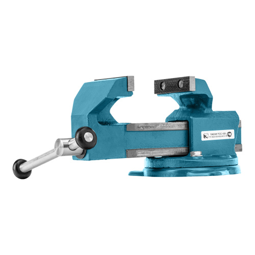 Тиски слесарные, 100 мм, поворотные (Глазов) по ценам производителя в Челябинске с доставкой по всей России