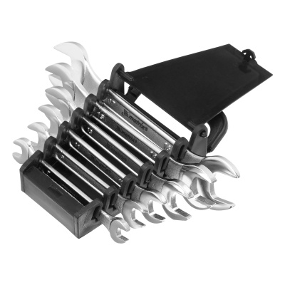 Набор ключей рожковых, 6-17 мм, 6 шт, CrV, хромированные Matrix по ценам производителя в Челябинске с доставкой по всей России