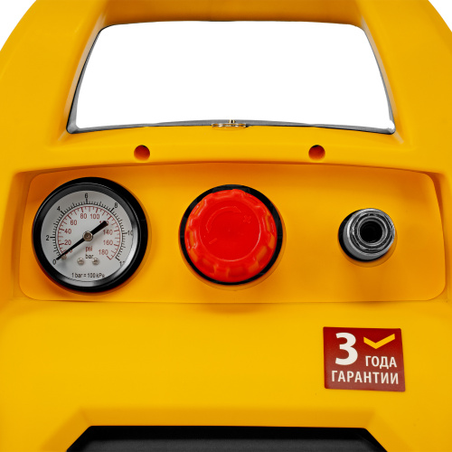 Компрессор воздушный безмасляный РС 1/6-180,1, 1 кВт, 180 л/мин, 6 л Denzel купить в Москве с доставкой по всей России | ProtosMarket.ru