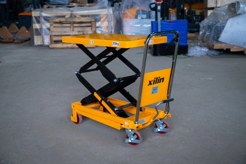 Стол подъемный передвижной 800 кг 420-1000 мм (1000х510 мм) XILIN SP800 по ценам производителя в Челябинске с доставкой по всей России