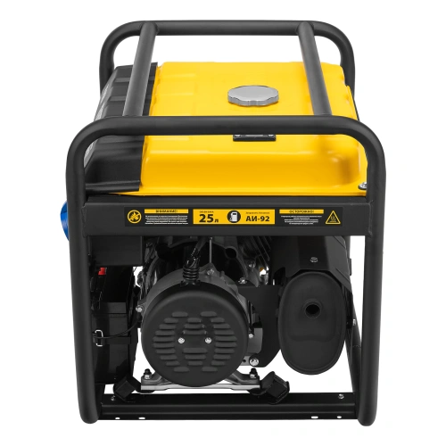 Генератор бензиновый PS 55 EA, 5.5 кВт, 230 В, 25 л, коннектор автоматики, электростартер Denzel по ценам производителя в Челябинске с доставкой по всей России