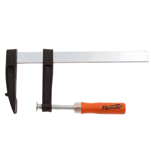 Струбцина F-образная, 200 х 80 х 260 мм Sparta по ценам производителя в Челябинске с доставкой по всей России