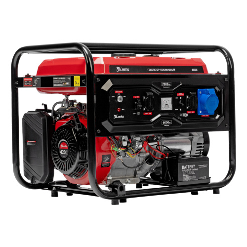 Генератор бензиновый RS-9000E, 7 кВт, 230В, электростартер MTX по ценам производителя в Челябинске с доставкой по всей России