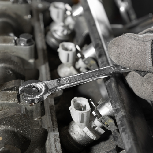 Набор ключей рожковых, 6 х 32 мм, 12 шт., CrV, хромированные Matrix по ценам производителя в Челябинске с доставкой по всей России