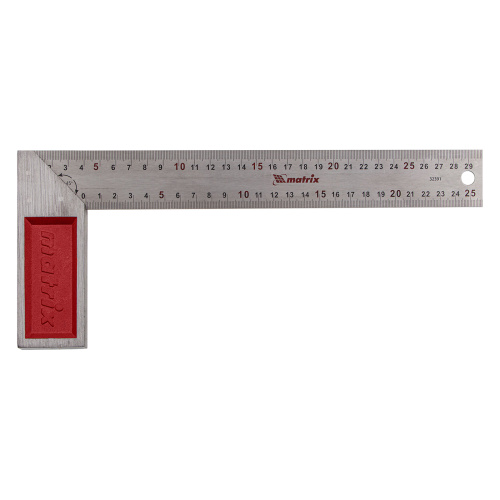 Угольник стальной, 300 мм, градуировка Matrix по ценам производителя в Челябинске с доставкой по всей России