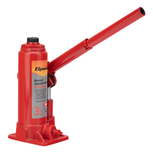 Домкрат гидравлический бутылочный 3т, h подъема 180-320 мм Sparta Compact по ценам производителя в Челябинске с доставкой по всей России