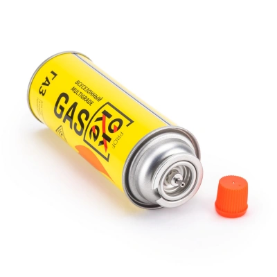 Газ для порт. плит ОККE (520 мл. метал.баллон, цанг. всесезонный), 12 шт/уп по ценам производителя в Челябинске с доставкой по всей России