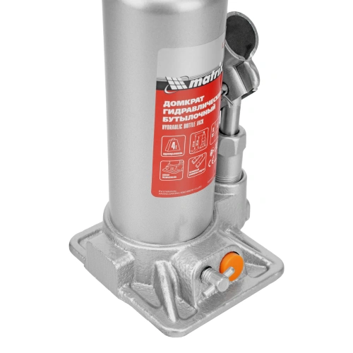 Домкрат гидравлический бутылочный, 4 т, h подъема 194-372 мм Matrix по ценам производителя в Челябинске с доставкой по всей России