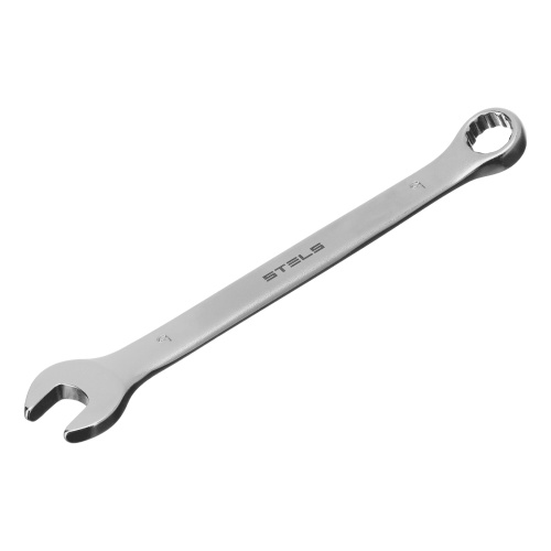 Ключ комбинированный, 9 мм, CrV, матовый хром Stels по ценам производителя в Челябинске с доставкой по всей России